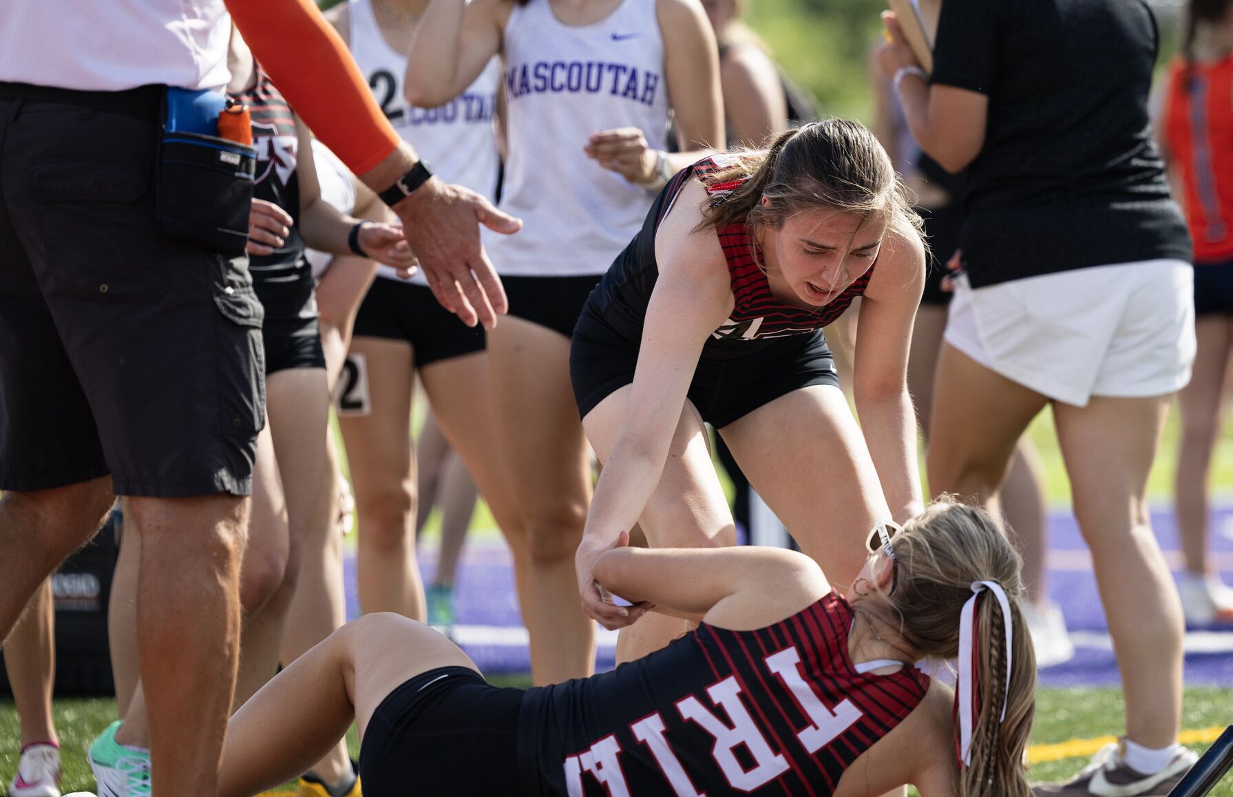 Class 2A Civic Memorial girls sectional meet
